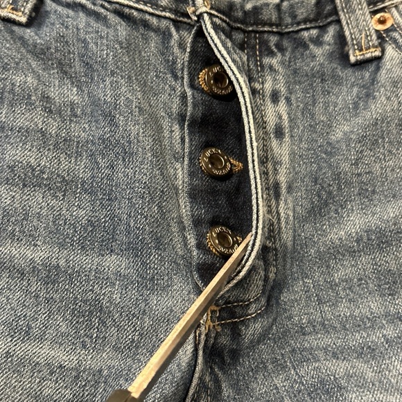 Lucky Brand Womens Jeans Sienna Slim Boyfriend Button Fly Distressed Size 2/26 - Picture 10 of 10